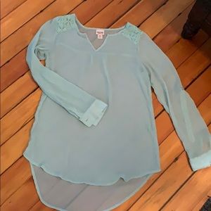 Pretty blue/green blouse